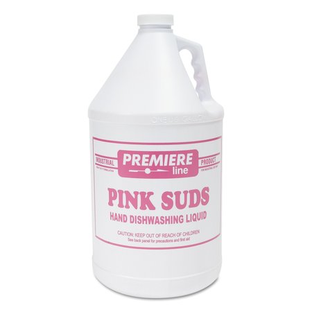 KESS Premier Pink-Suds Pot and Pan Cleaner, 1 gal, Bottle, PK4 KES PINKSUDS